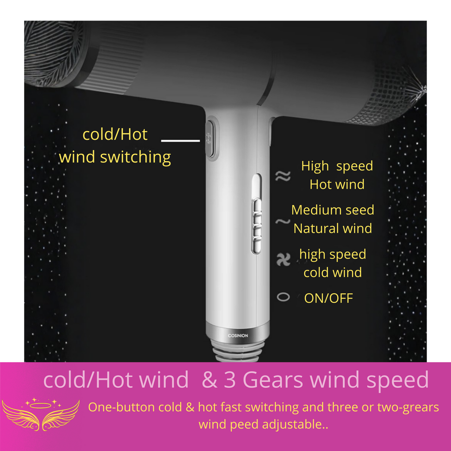 Professional Pro Ionic Hair Dryer