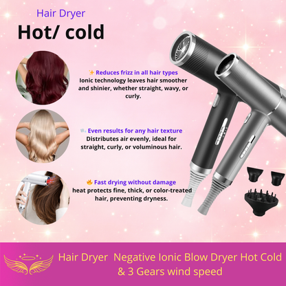 Professional Pro Ionic Hair Dryer
